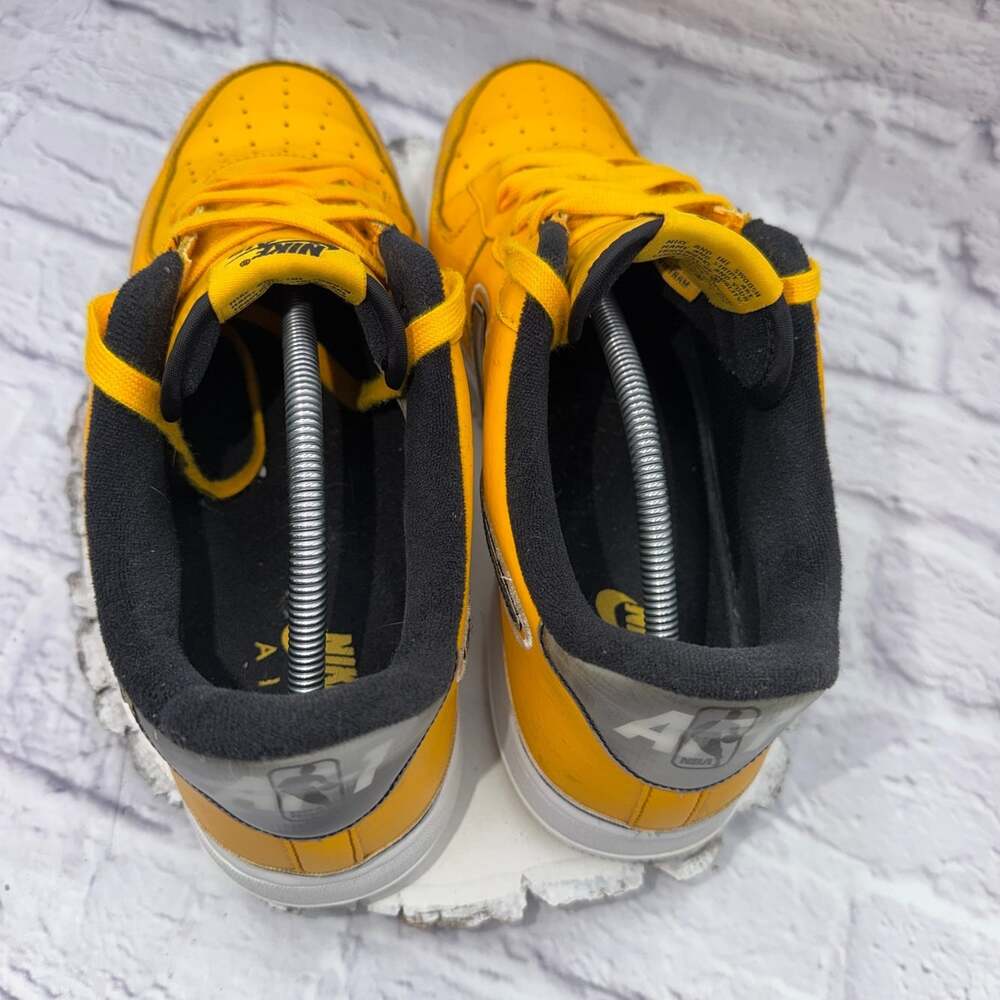 Nike Air Force 1 x NBA 07 Sport LA Lakers Shoe BV1168-700 Men Size 12 - Picture 5 of 12